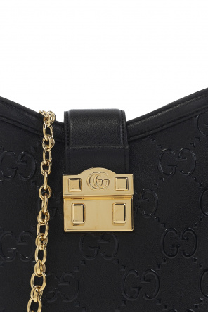 gucci PARADE Leather shoulder bag with logo