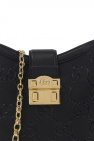 Gucci Leather shoulder bag with logo