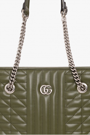 gucci beige ‘GG Marmont 2.0 Medium’ shopper bag