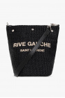 Saint Laurent high-waisted gingham-check pants