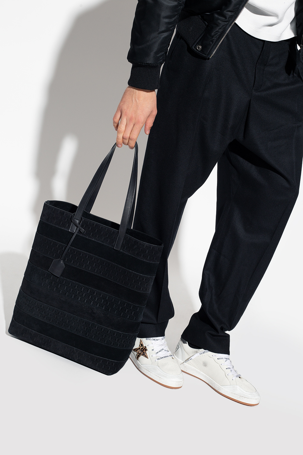 Saint Laurent Men's Bold Shopping Bag