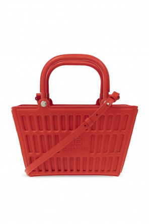 Love Moschino Rød tote-taske med pung