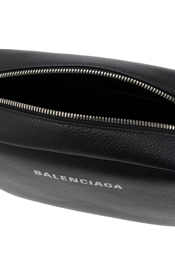 Balenciaga Black Leather Everyday Camera Shoulder Bag Balenciaga