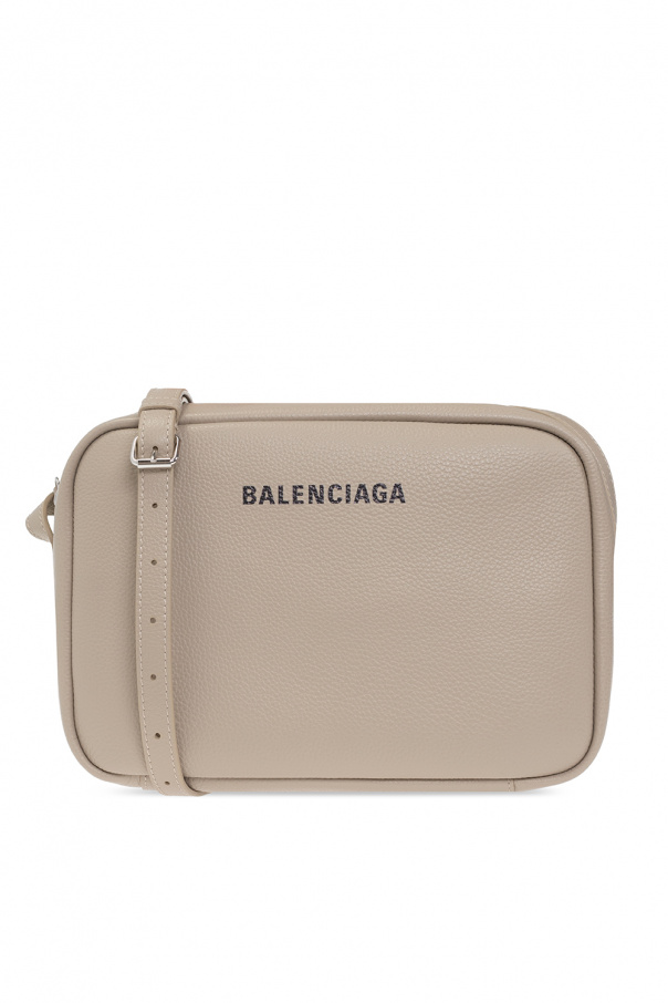 Balenciaga Everyday Medium Camera Bag - Taupe Black
