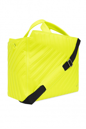 Balenciaga ‘Car Medium East-West’ shopper leather-trim bag