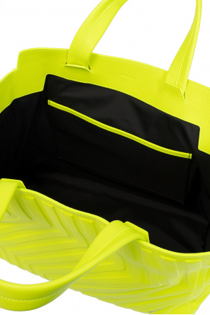 Balenciaga ‘Car Medium East-West’ shopper leather-trim bag