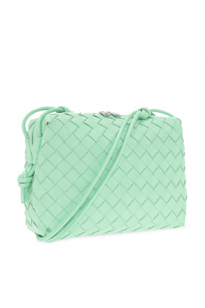 IetpShops Israel - Green 'Loop Small' shoulder bag Bottega Veneta - Жилетка  bottega чорна