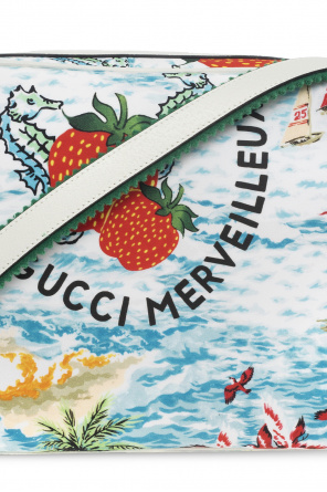 Gucci party Kids Bag with ‘Gucci party Merveilleux’ print