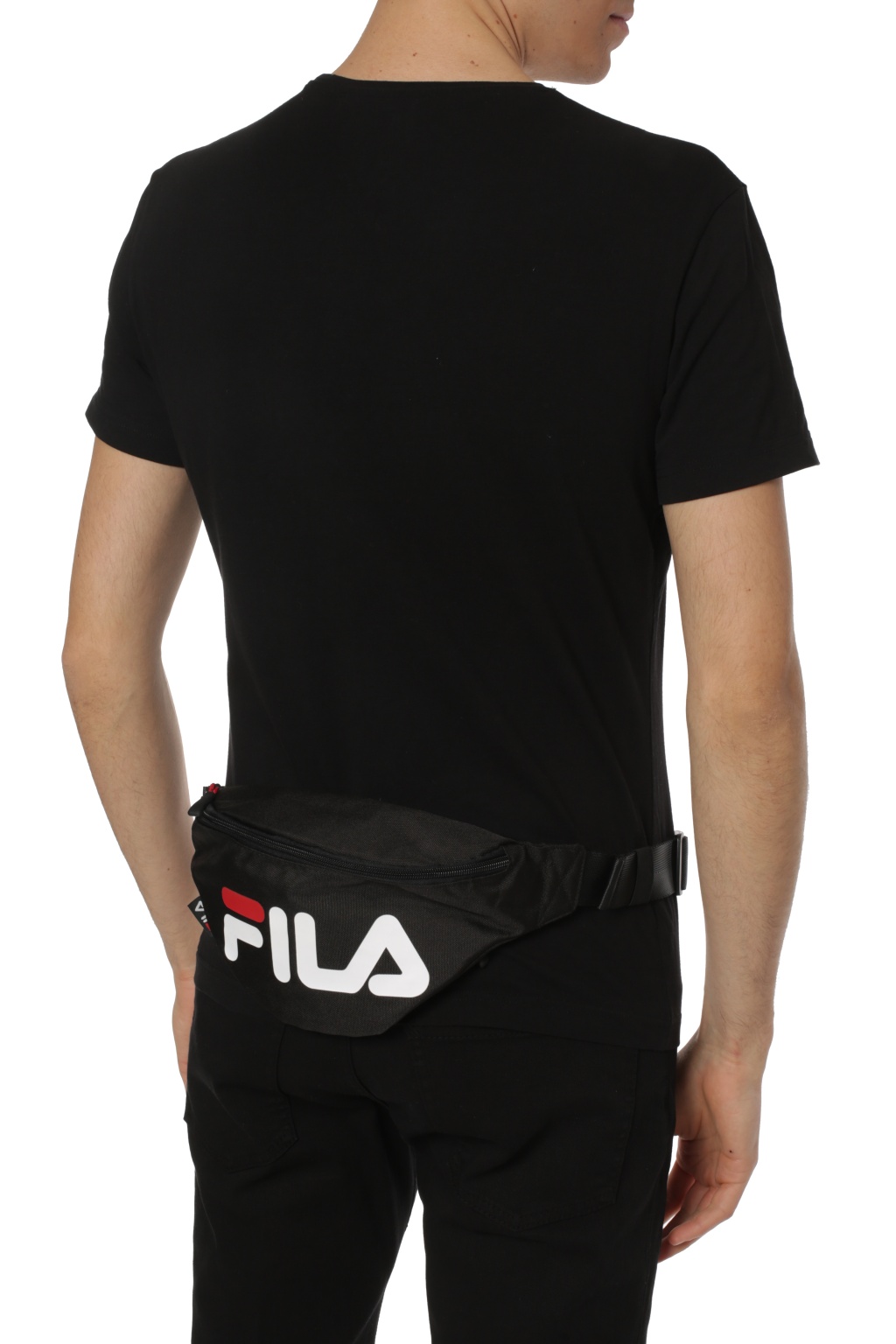 fila logo belt bag