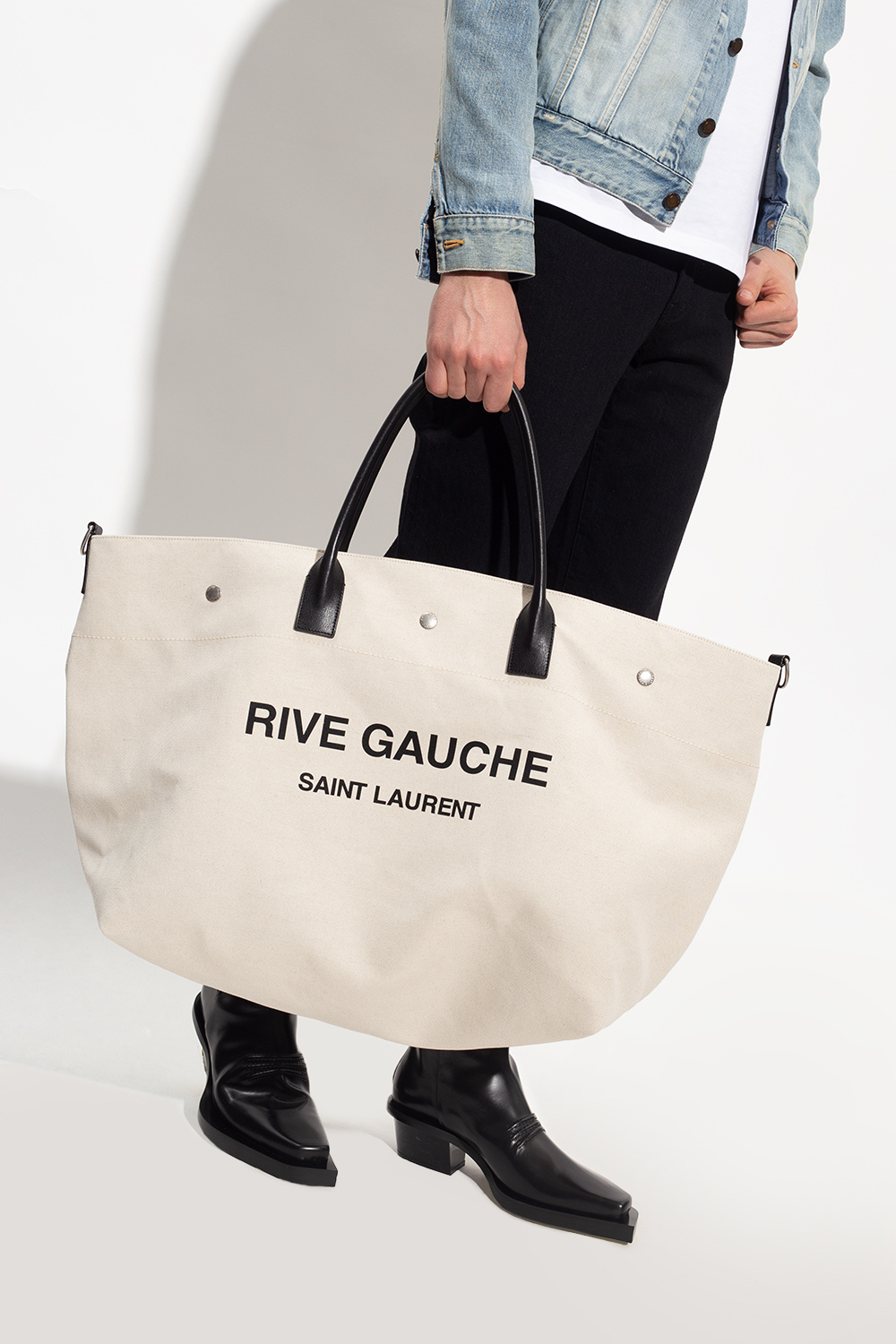 Men's 'rive Gauche' Tote Bag by Saint Laurent