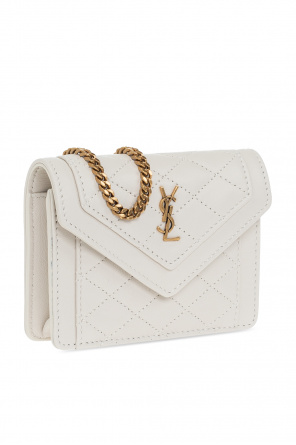 Saint Laurent Gaby Micro Quilted Bag - Grey