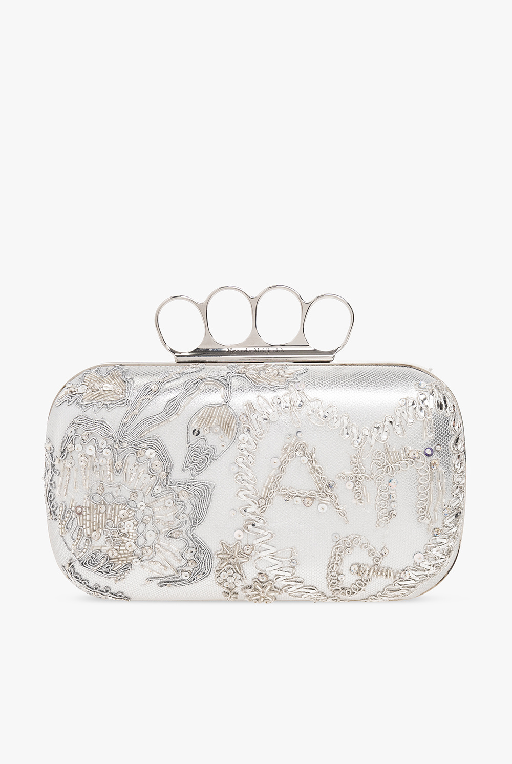 Alexander McQueen ‘Skull Four-Ring’ clutch