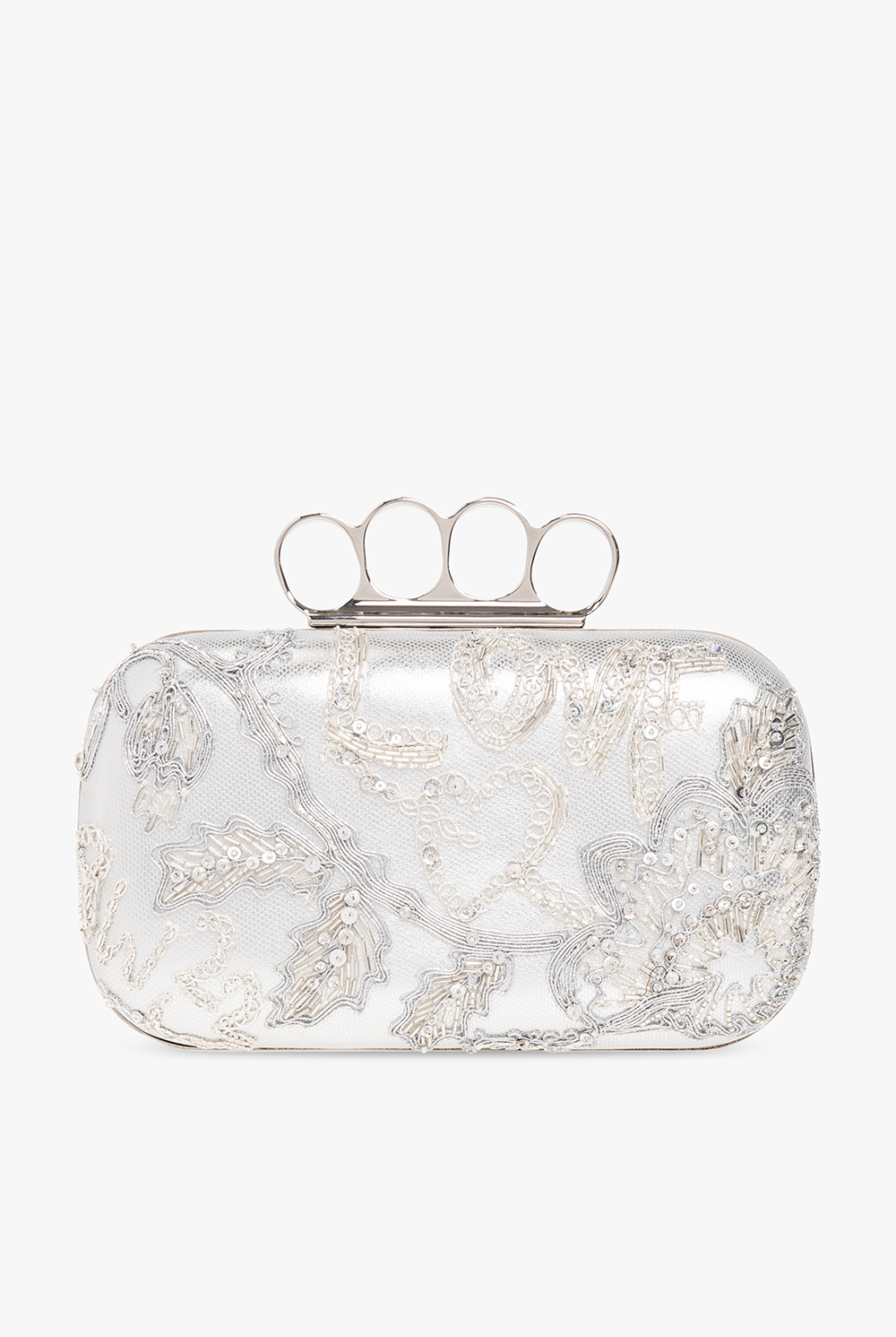 Alexander McQueen ‘Skull Four-Ring’ clutch