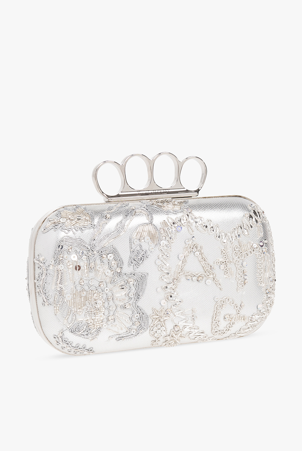 Alexander McQueen ‘Skull Four-Ring’ clutch