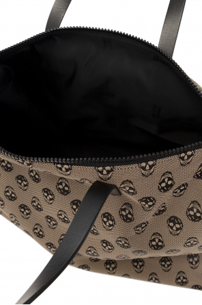 Alexander McQueen Holdall bag with skull motif