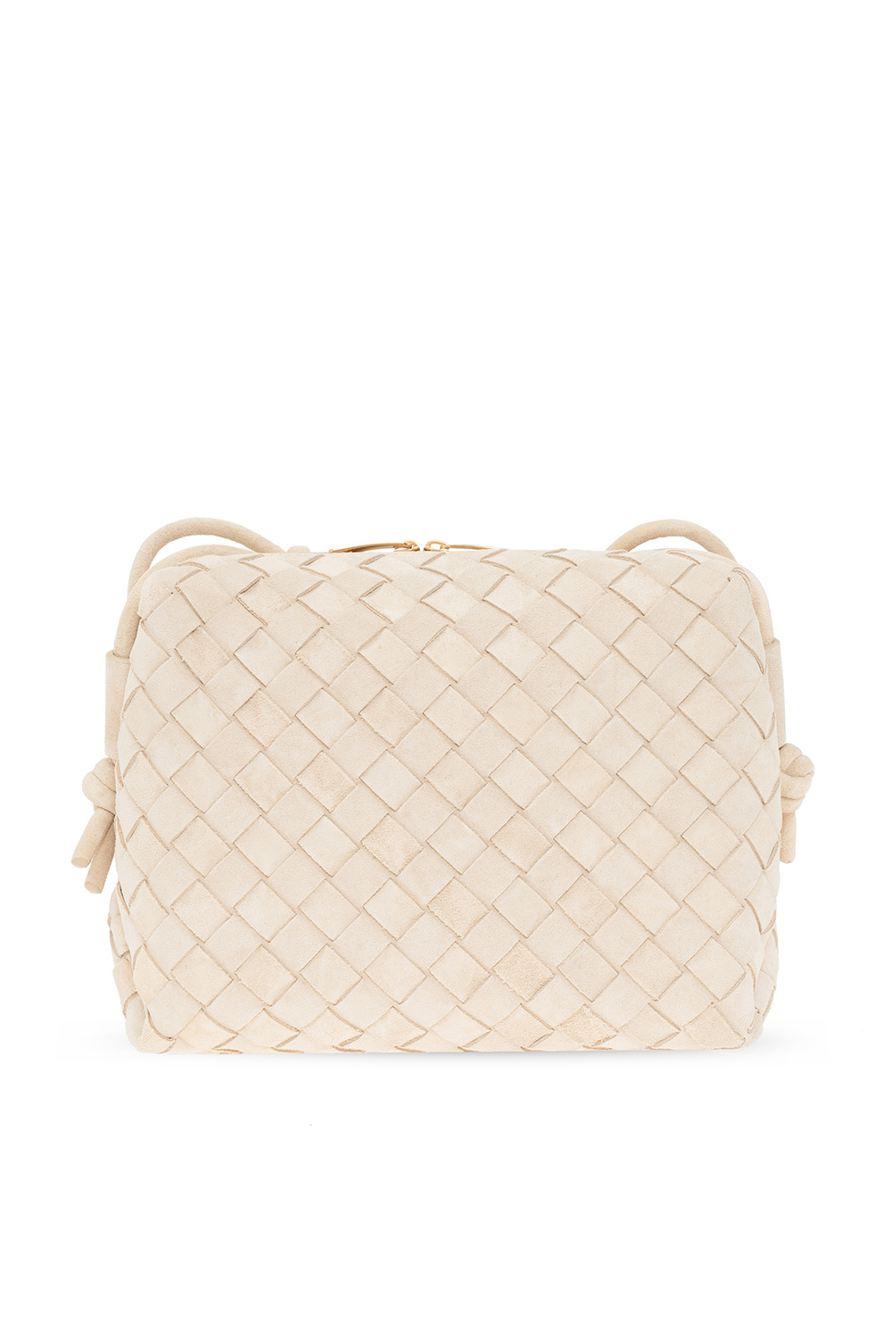 Bottega Veneta ‘Loop Small’ suede shoulder bag