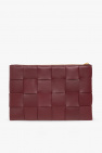 Bottega Veneta BURGUNDY ‘Pouch Small’ clutch