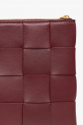 Bottega Veneta BURGUNDY ‘Pouch Small’ clutch