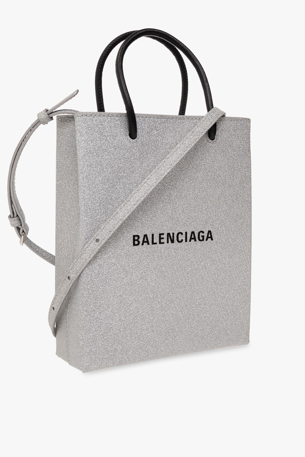 Balenciaga ‘Blondie’ glittery shoulder bag