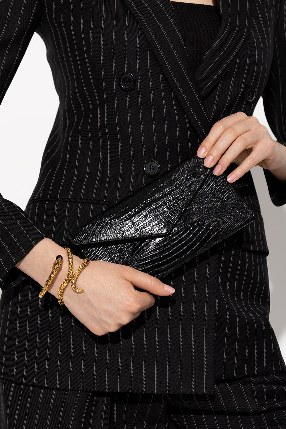 Saint Laurent Clutch with logo