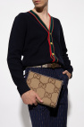 Gucci BROWN Pouch with monogram