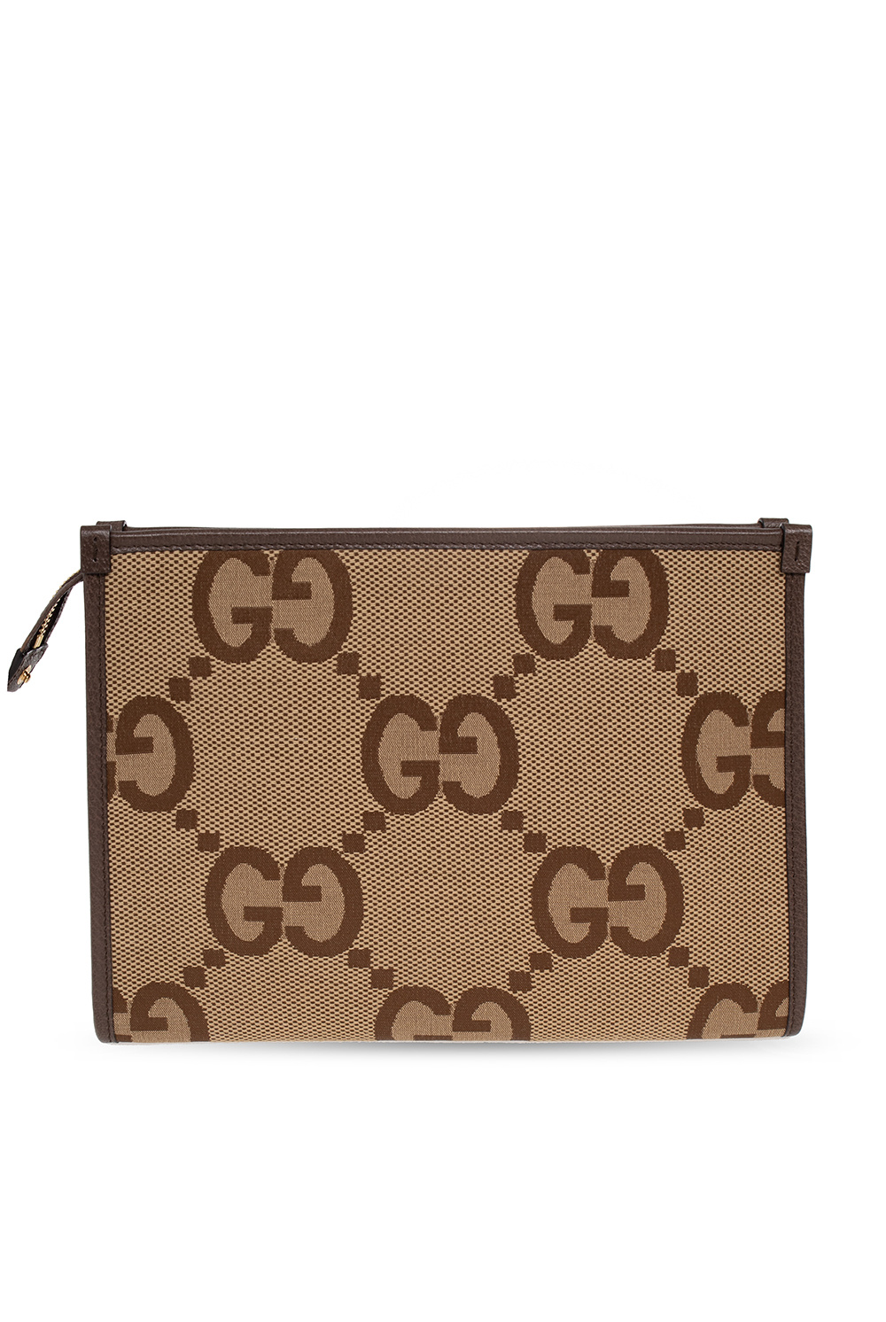 Gucci Beige & Brown Snakeskin Leather Bag With Black Bamboo Top Handles  Gucci