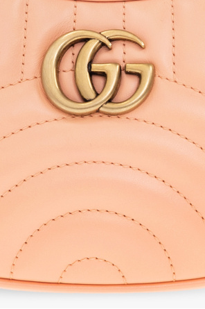 Gucci knitted ‘GG Marmont Mini’ shoulder bag