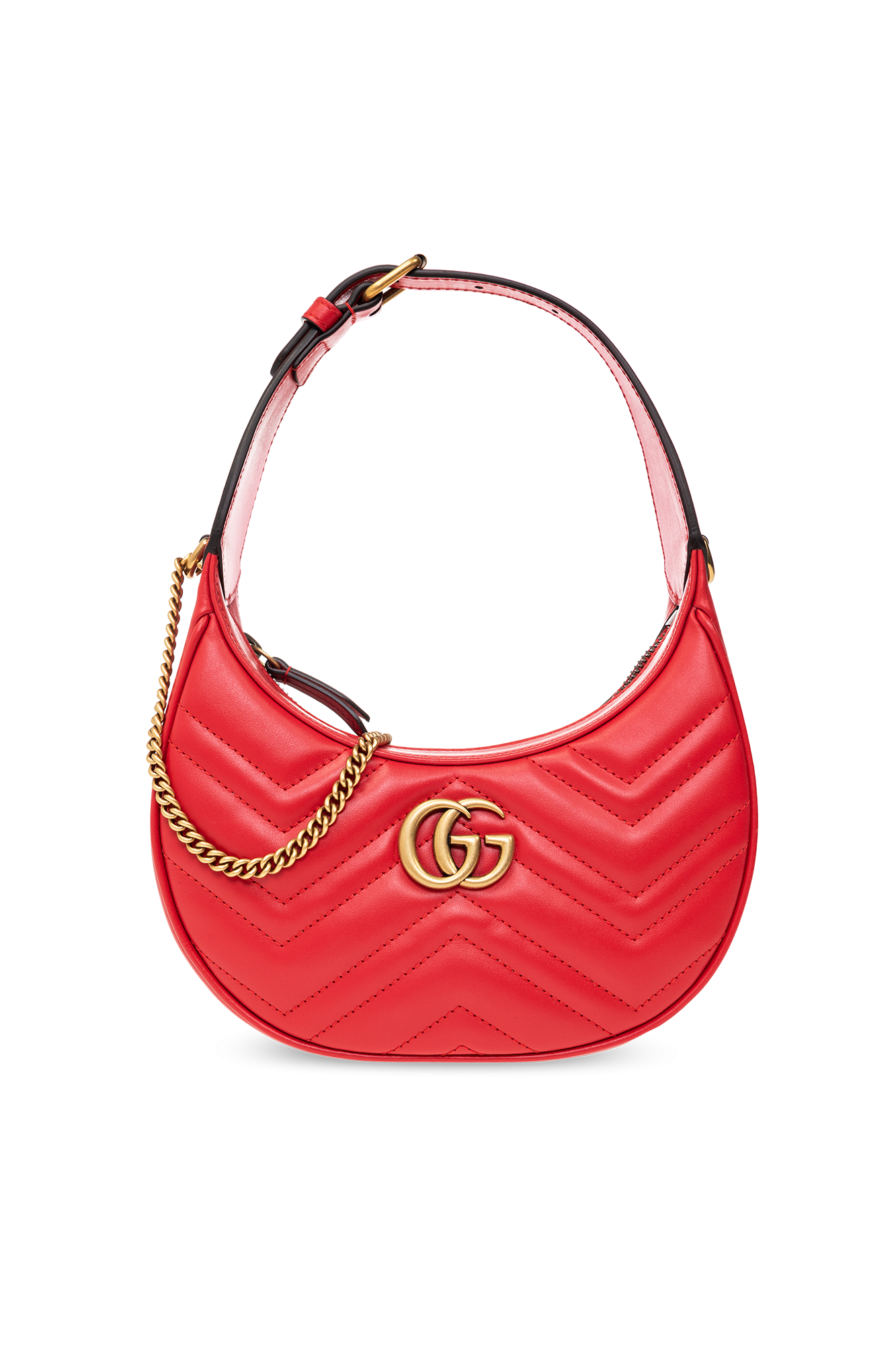 Red 'GG Marmont' quilted shoulder bag Gucci - Vitkac Canada