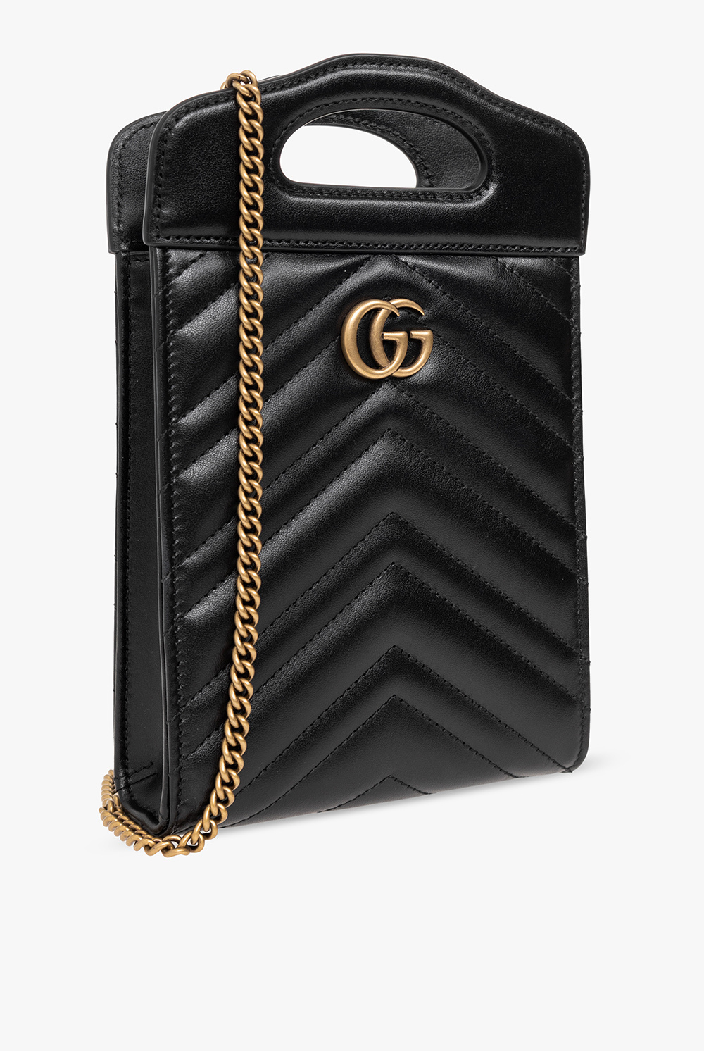 IetpShops Gibraltar - Black 'GG Marmont 2.0' shoulder bag Gucci
