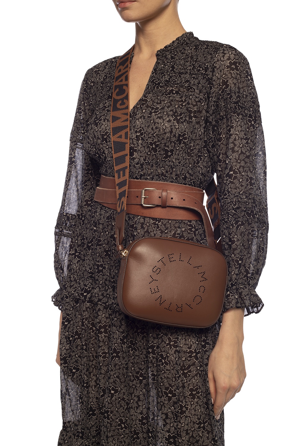 Brown Shoulder bag with logo Stella McCartney - Vitkac Germany