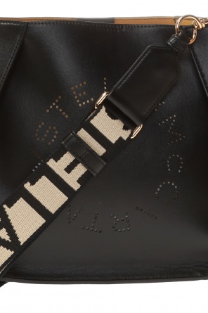 stella white McCartney Shoulder bag with perforated logo