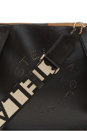 Stella McCartney Shoulder bag with perforated logo