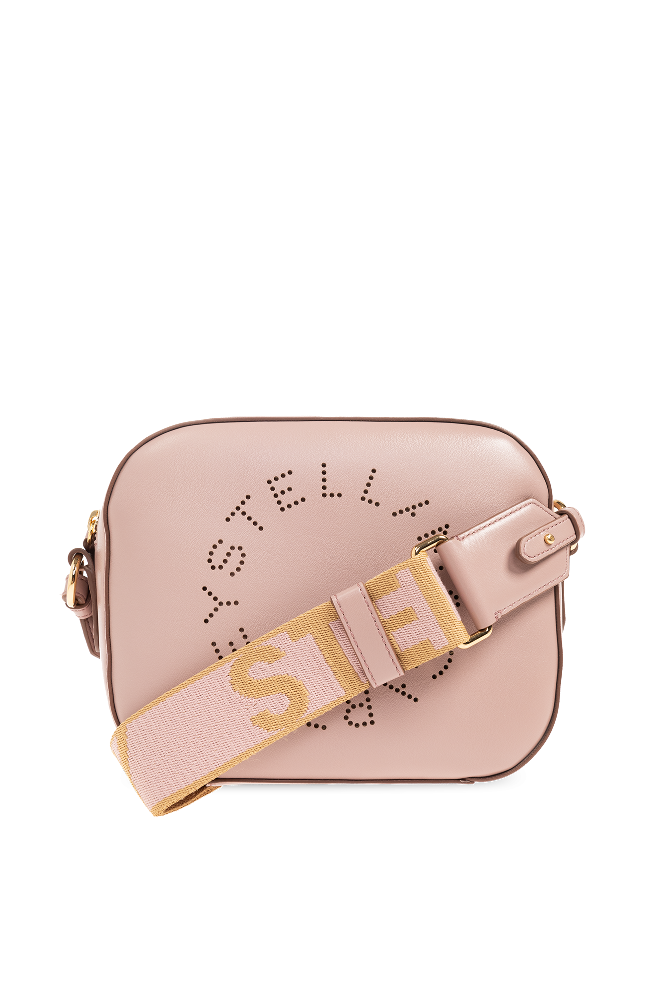 Stella Jean sleeveless handpainted pinstripe dress - GenesinlifeShops GB -  Pink stella mccartney portemonnaie mit riemen item Stella McCartney