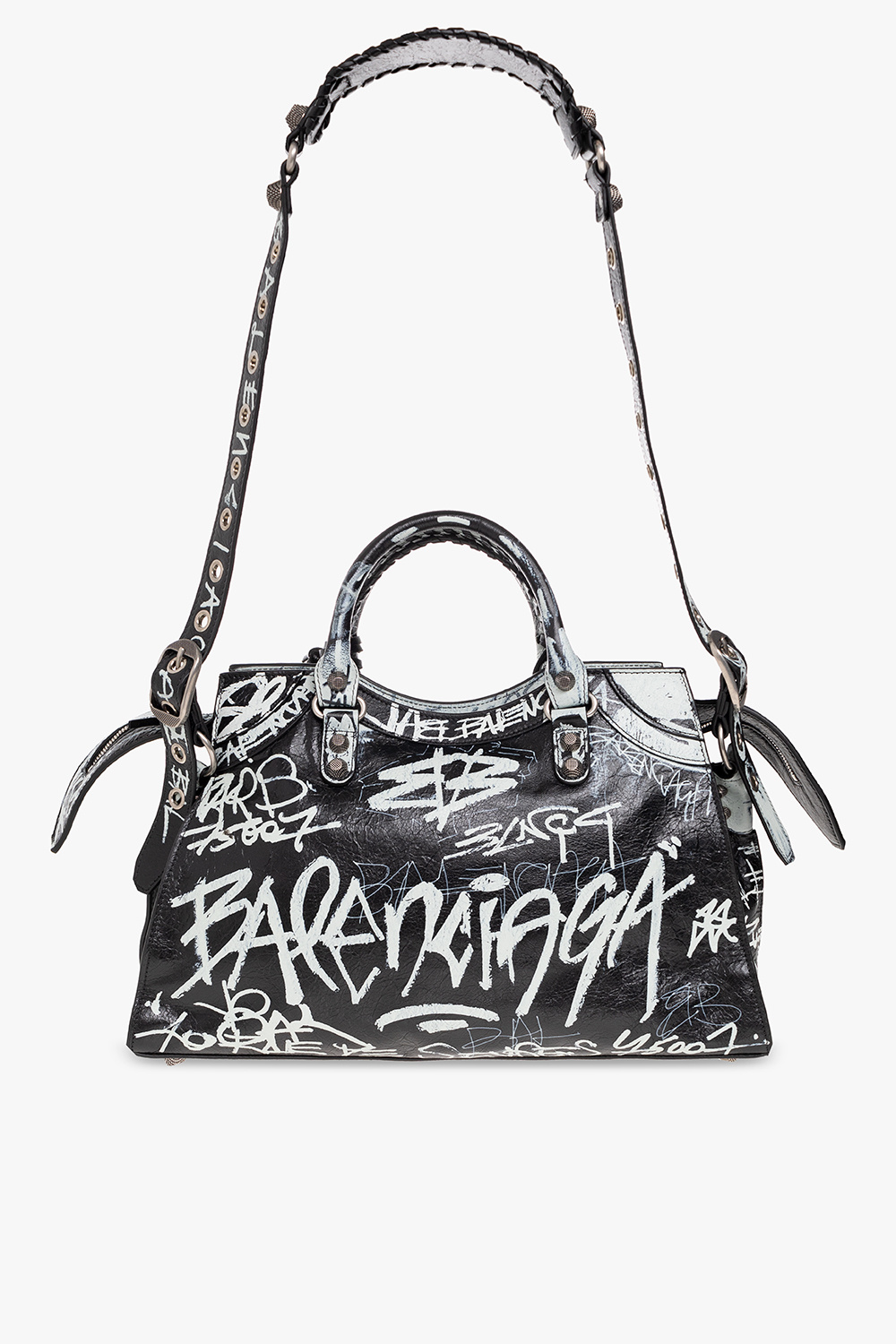 Balenciaga Classic Small City Graffiti Bag (Varied Colors)