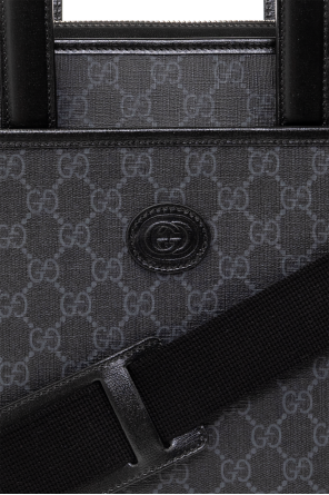 Gucci Briefcase from ‘GG Supreme’ canvas