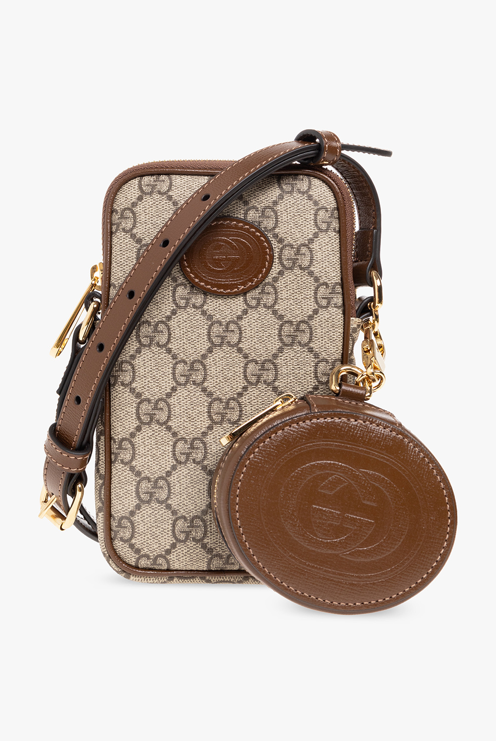 gucci HOBO Shoulder bag with removable pouch