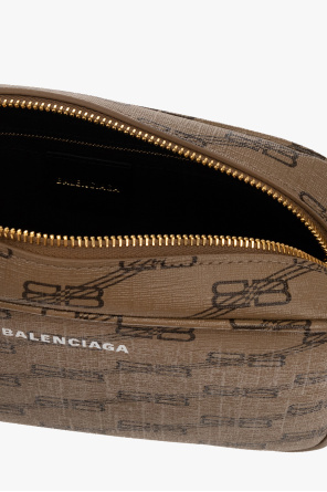 Balenciaga ‘Signature Small’ shoulder monogram-panel bag