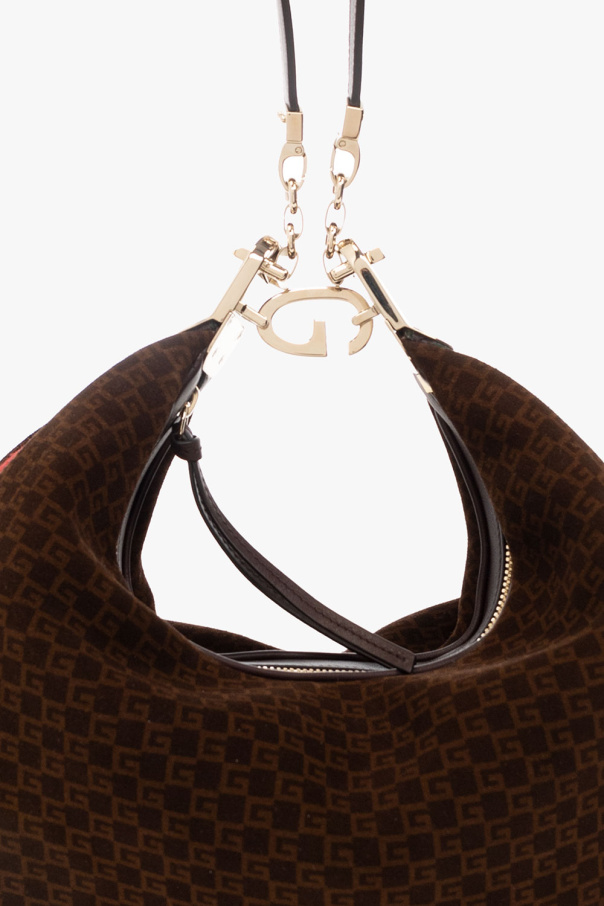 gucci Logo ‘Attache Large’ hobo shoulder bag