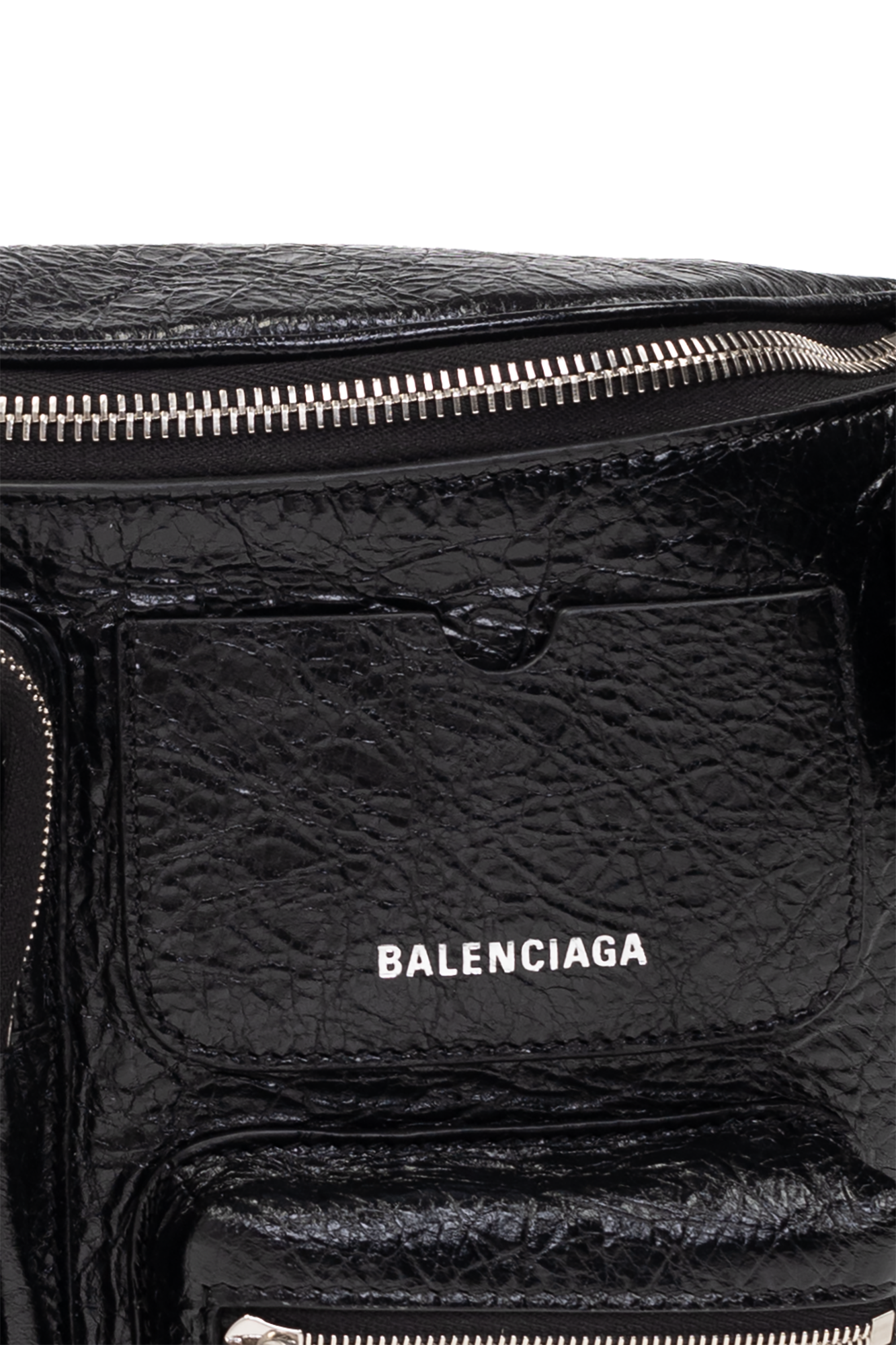 Balenciaga 'post general small packable parachute bag