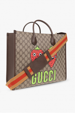 Gucci Gucci Gucci Kissen mit Teddy-Goblinstickerei Rosa