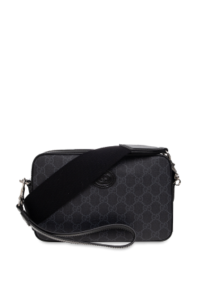 Shoulder bag with logo