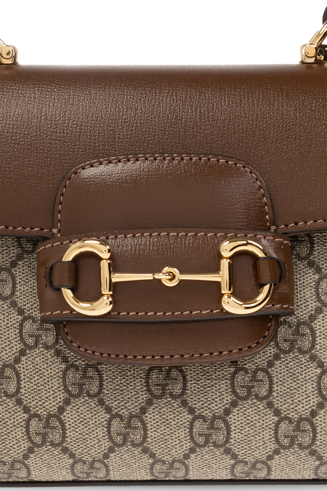 Brown '1955 Horsebit Mini' shoulder bag Gucci - Vitkac HK
