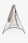 Alexander McQueen SILVER ‘The Curve Pouch’ handbag