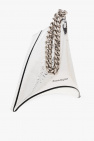 Alexander McQueen SILVER ‘The Curve Pouch’ handbag