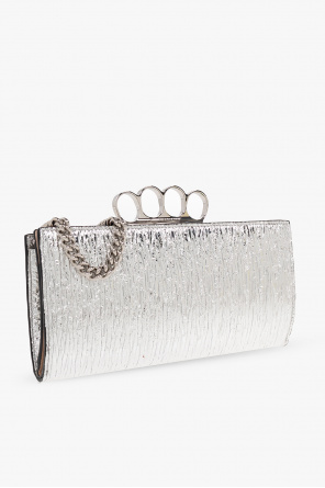 Alexander McQueen ‘Four Ring‘ wallet on chain