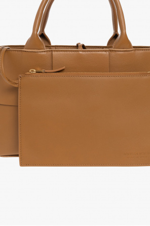bottega yellow Veneta ‘Arco Mini’ shopper bag