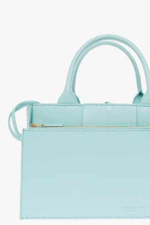 Bottega intrecciato-pattern Veneta ‘Arco Mini’ shopper bag