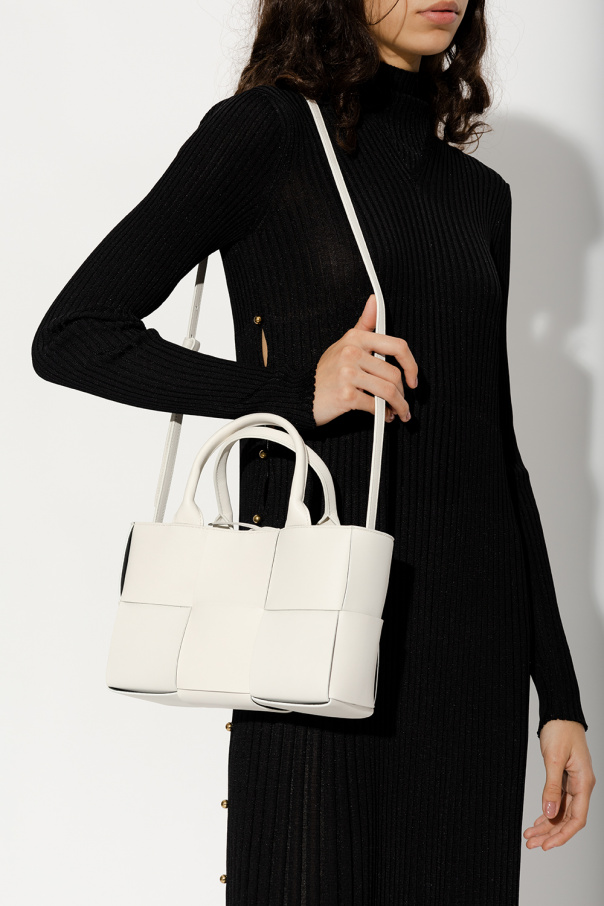 bottega high-shine Veneta ‘Arco Mini’ shopper bag