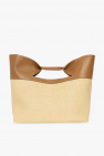 Alexander McQueen beige ‘The Bow Large’ shopper bag