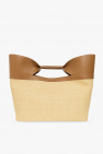 Alexander McQueen beige ‘The Bow Large’ shopper bag